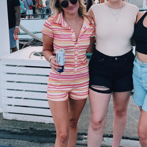 Striped romper - Picture 4 of 4